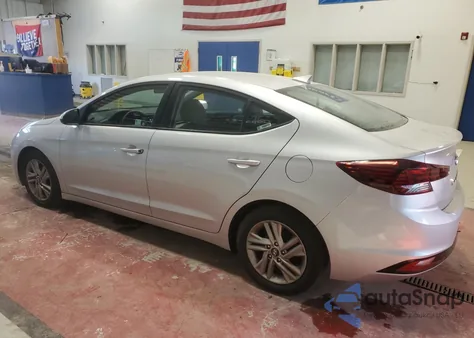 2019 Hyundai Elantra Sel z USA, uszkodzony, nr VIN 5NPD84LF5KH408226